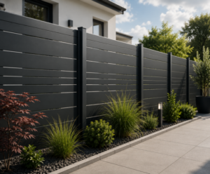 Aluminium-Sichtschutzzaun in Kassel für Garten und Grundstück von Nordhäuser Stahl